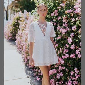 Untamed Petals Babydoll Dress